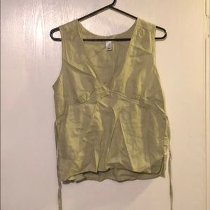 Linen tank top